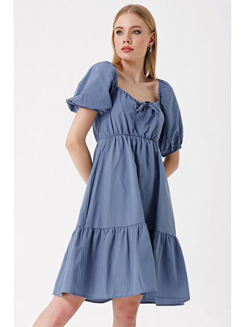 Rodi Kloş Poplin Elbise - S000088248-17234