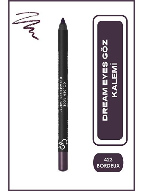 GOLDEN ROSE Dream Eyes Eyeliner No:423 Bordeux - Göz Kalemi - S000375479-20034
