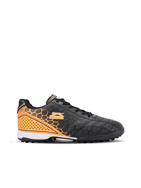 SLAZENGER DANGER I HS Erkek Çocuk Halı Saha Siyah / Turuncu Futbol Ayakkabısı - S000301843-37448