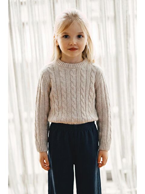 CİGİT Kız Çocuk Kazak - S000423710-25636