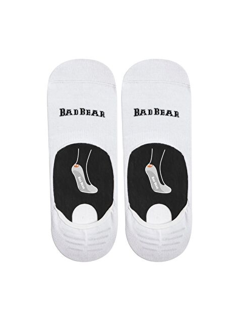 Bad Bear Core Zero Beyaz Unisex Babet Çorap - S000247388-20063