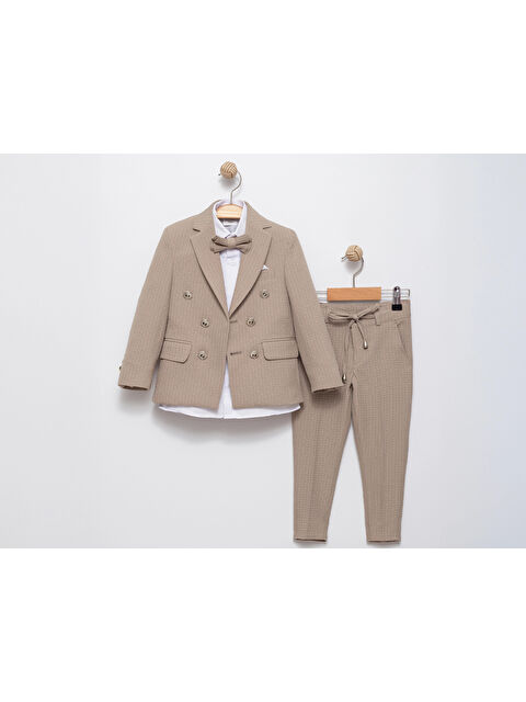 Myhanne Çizgili Ceketli Takım Elbise 5695 - S000361936-19966