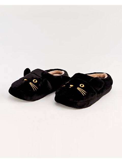 Chirpy SİSİ - Kedi Figürlü Kadın Ev Terliği - S000274599-19351