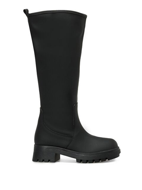 Art Bella CW22063 2PR Siyah Kadın Düz Çizme - S000093787-19351