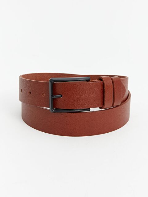 KOOR %100 Deri Taba Rengi Erkek Kemeri BUK13