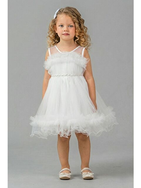 Mnk Baby & Kids Aizona Kız Çocuk Abiye M00782 - S000502796-20063