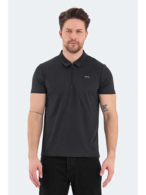 SLAZENGER ROYAL Erkek Tişört Koyu Gri - S000333050-29351