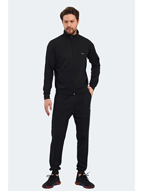 SLAZENGER Fermuarlı Uzun Kollu Erkek Eşofman Takımı