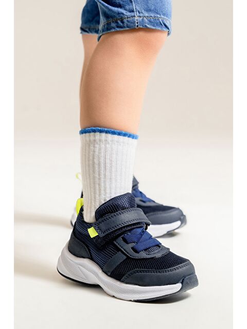 Mnpc Unisex Çocuk Lacivert Günlük Spor Ayakkabı - S000156973-21164