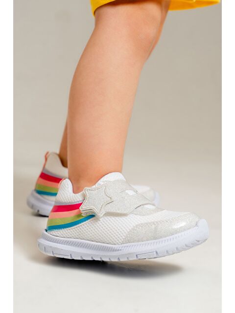 Mnpc Kız Çocuk Beyaz Günlük Spor Ayakkabı - S000157023-20063