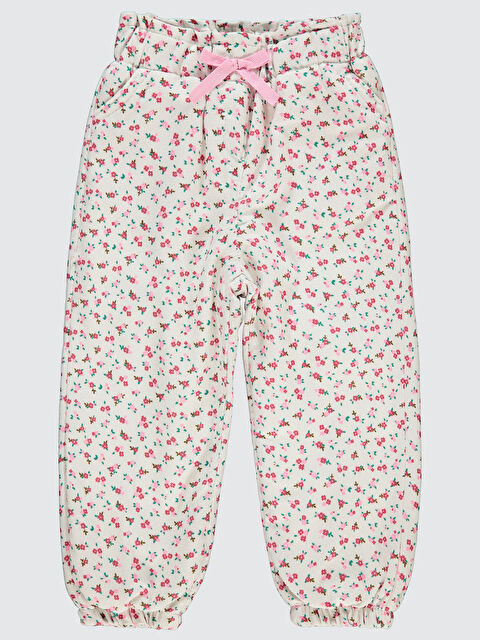 Civil Kız Çocuk Pantolon 2-5 Yaş Ekru - S000284240-19965