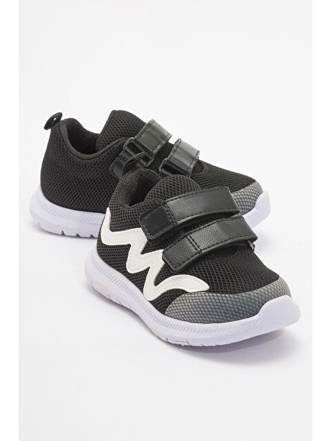 Mnpc Unisex Çocuk Siyah Günlük Spor Ayakkabı - S000157029-19351
