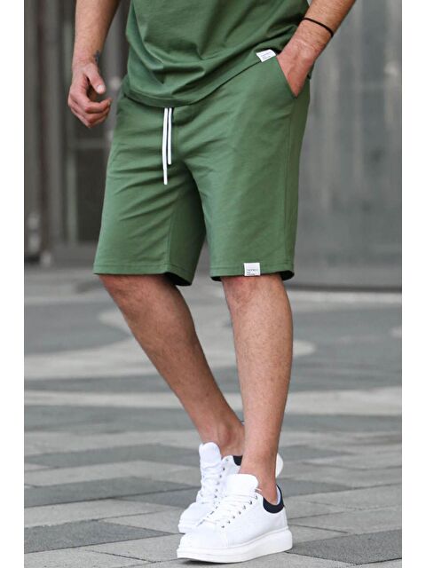 Madmext Haki Basic Erkek Şort 6501 - S000016933-18547