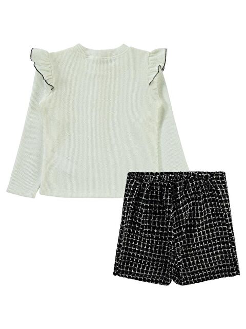 Civil Girls Kolu Fırfırlı 6-9 Yaş Takım - S000362297-19351