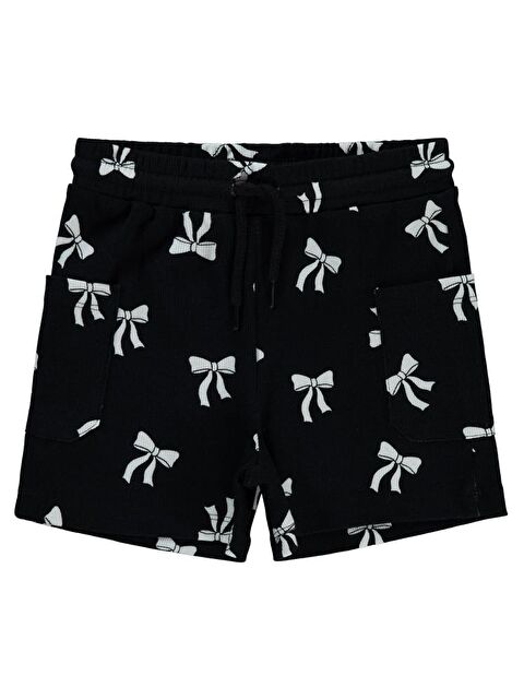 Civil Girls Fiyonk Baskılı 6-9 Yaş Şort - S000359419-19351