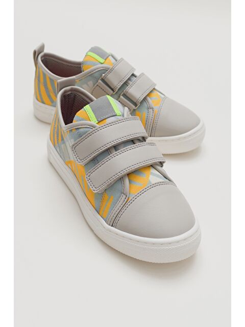 Mnpc Erkek Çocuk Gri Sneaker Ayakkabı - S000123441-20600