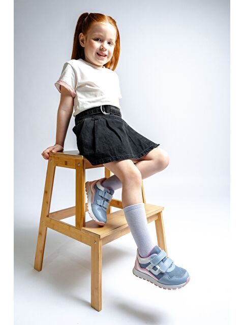 Mnpc Kız Çocuk Mavi Günlük Spor Ayakkabı - S000353507-17234