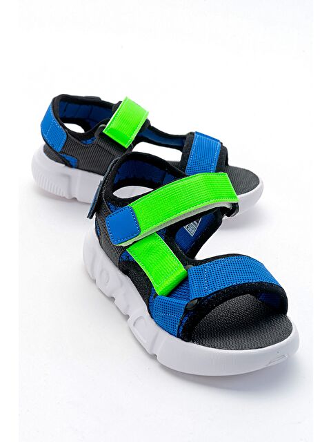 Mnpc Erkek Çocuk Sax-Siyah Anatomik Hafif Spor Sandalet - S000147739-37414