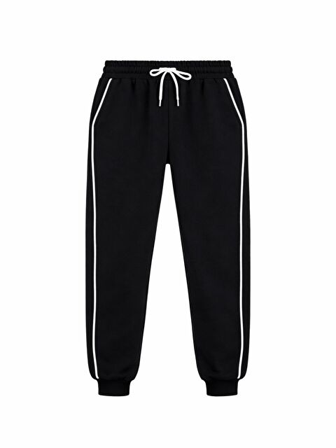 Modanino Kız Çocuk Eşofman Alt 2 İplik-Yanları Çift Biyeli ve Cepli 8-16 Yaş 12400 - S000470791-19351