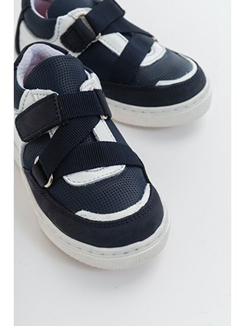 Mnpc Erkek Çocuk Lacivert Deri Ortopedik Destekli Çocuk Sneaker Ayakkabı - S000064235-21164