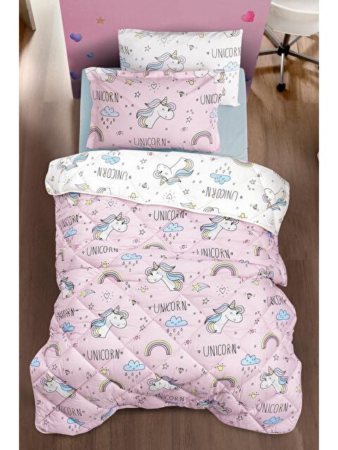 Nordqueen %100 Pamuk Tek Kişilik Uyku Seti̇  Pembe - S000059705-20024