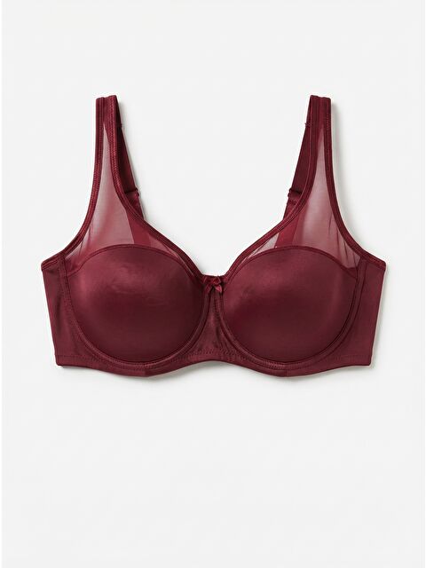 C&City C1167 Pedli Balenli Toparlayıcı Sütyen Bordo - S000222031-19951