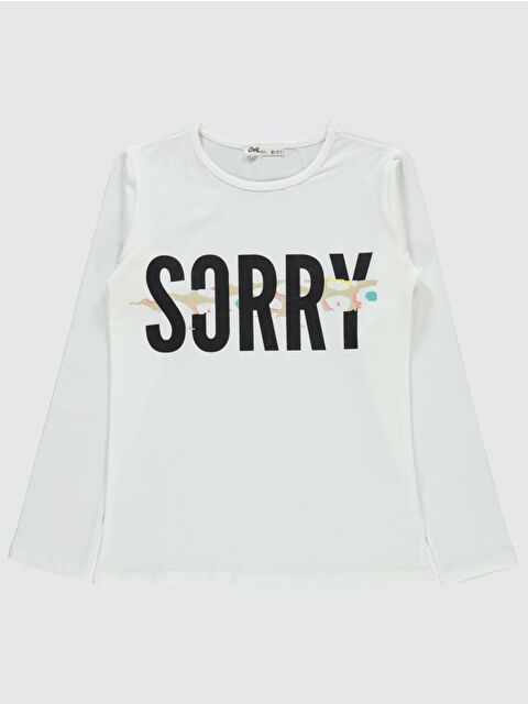 Civil Girls Sorry Baskılı 10-13 Yaş Sweatshirt - S000298199-19965