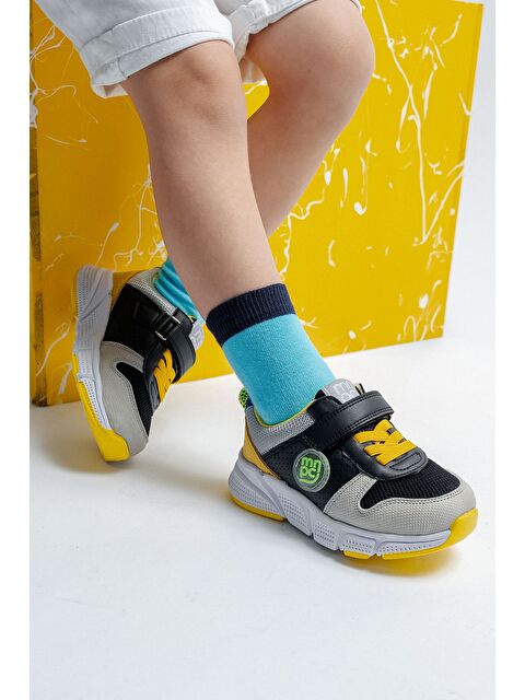 Mnpc Erkek Çocuk Gri Günlük Spor Ayakkabı - S000361734-20600