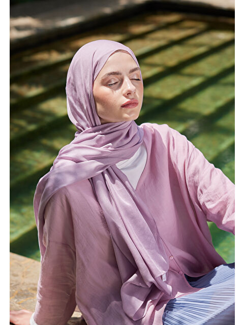Fresh Scarfs Rami Viskon Şal Menekşe