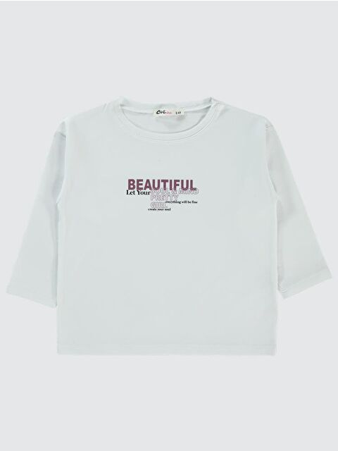 Civil Girls Beautiful Baskılı 2-5 Yaş Sweatshirt - S000326664-20063