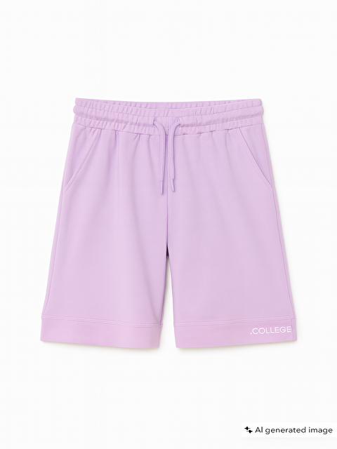 Toontoykids Kız Çocuk Baskılı Şort - S000360600-19999