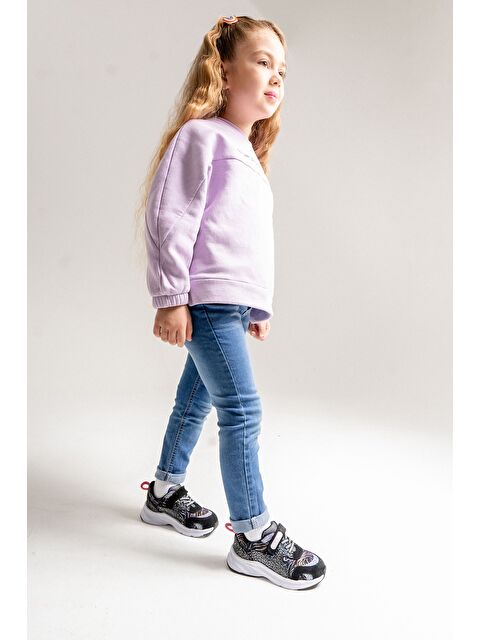 Mnpc Kız Çocuk Siyah Hakiki Deri Anatomik Günlük Ayakkabı - S000353480-19351