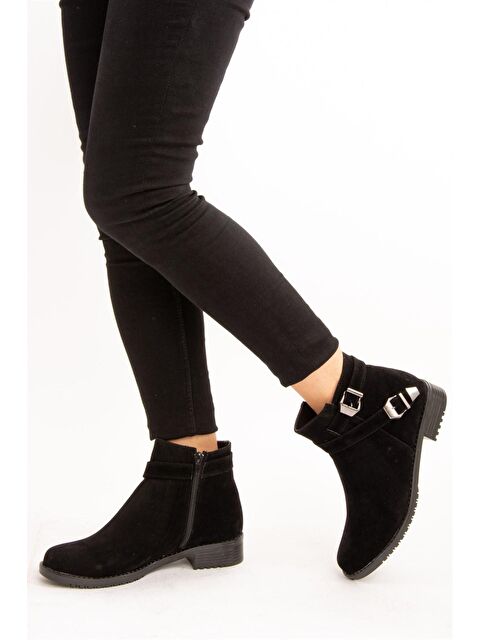 Fox Shoes A726193402 Siyah Kadın Bot - S000054565-19351