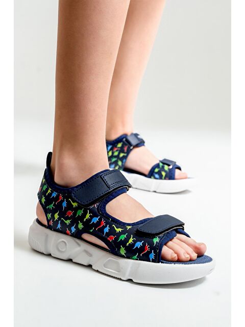 Mnpc Erkek Çocuk Lacivert Anatomik Spor Sandalet - S000147728-21164