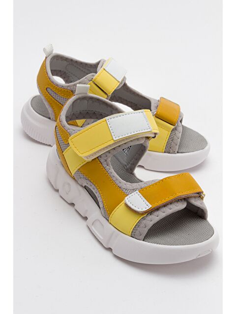 Mnpc Erkek Çocuk Sarı Anatomik Spor Sandalet - S000147652-20072