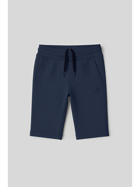 Tommylife İndigo Standart Fit Basic Performans Erkek Çocuk Şort - 11303 - S000446274-23093