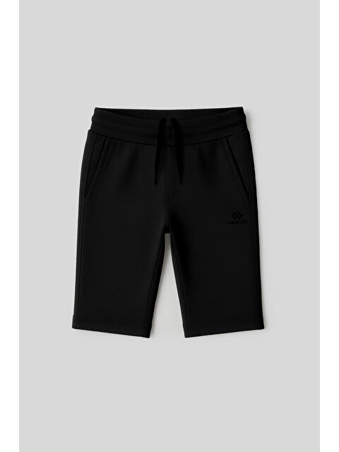 Tommylife Siyah Standart Fit Basic Performans Erkek Çocuk Şort - 11303 - S000446274-19351