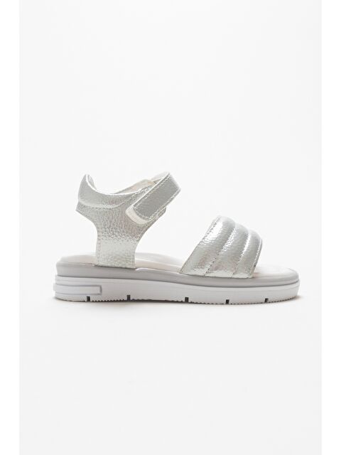 Mnpc Kız Çocuk Gümüş Ortopedik Destekli Çocuk Sandalet - S000064227-18105