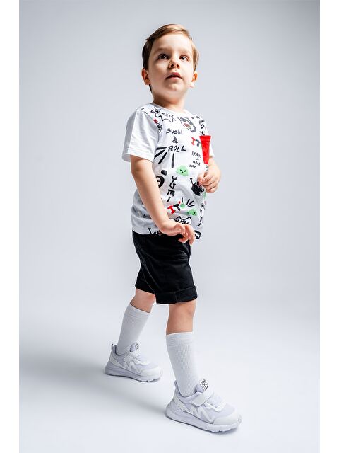 Mnpc Erkek Çocuk Beyaz Spor Ayakkabı - S000361726-20063