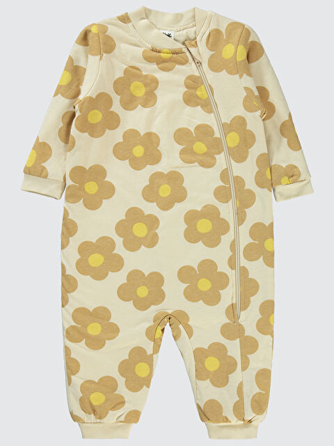 Civil Baby Kız Bebek Uyku Tulumu 12-18 Ay Taş Rengi - S000292805-25636