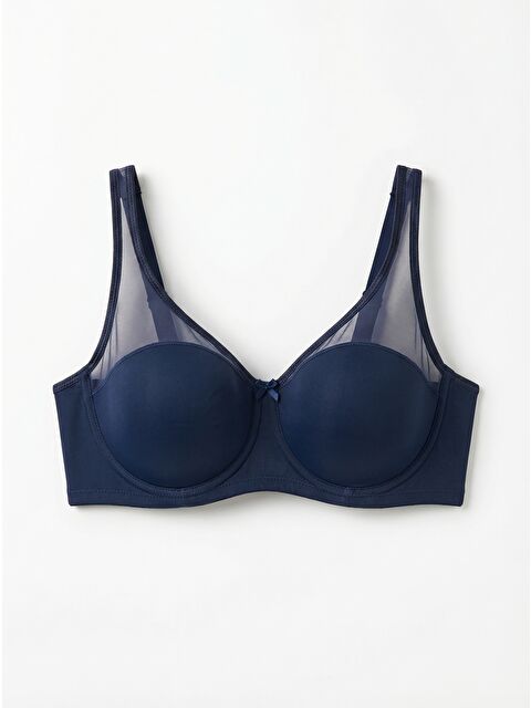 C&City C1167 Pedli Balenli Toparlayıcı Sütyen Lacivert - S000222031-21164