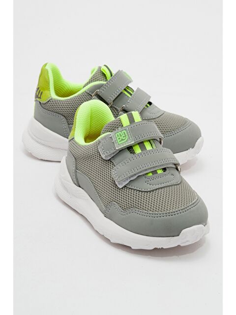 Mnpc Erkek Çocuk Gri Spor Ayakkabı - S000353457-20600