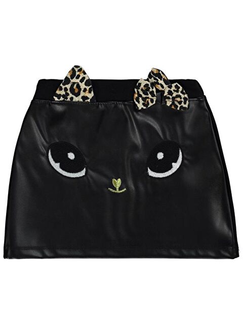Civil Girls Kedi Nakışlı 2-5 Yaş Etek - S000198788-19351
