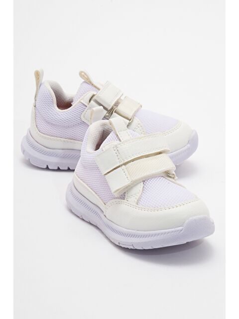 Mnpc Unisex Çocuk Beyaz Günlük İlk Adım Spor Ayakkabı - S000157045-20063