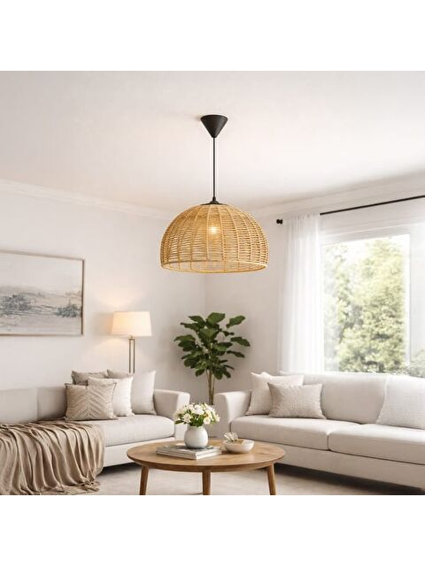 Evidea Lighting Gilja Sarkıt - Kahverengi - 20x35x35 cm - S000402001-19413