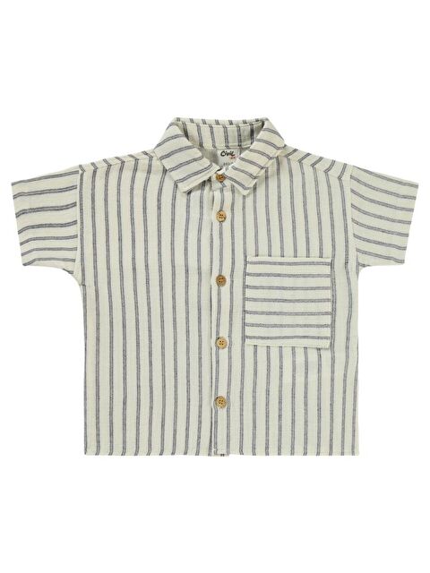 Civil Baby Çizgili 6-18 Ay Gömlek - S000356948-29666