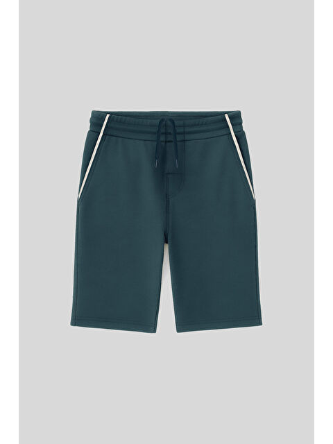 Tommylife Orman Yeşili Standart Fit Erkek Çocuk Şort - 11284 - S000446275-20662