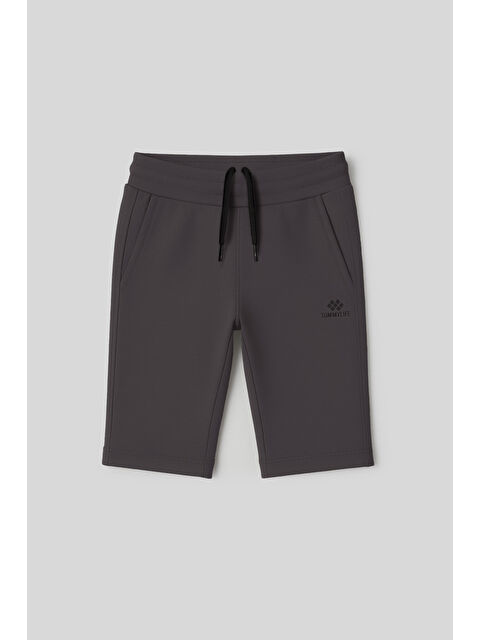 Tommylife Antrasit Standart Fit Basic Performans Erkek Çocuk Şort - 11303 - S000446274-29666