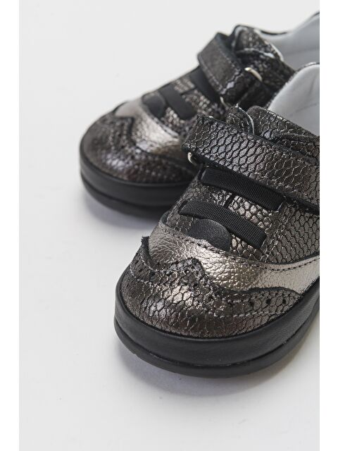 Mnpc Kız Çocuk Siyah Hakiki Deri İlk Adım Günlük Ayakkabı - S000064383-19351