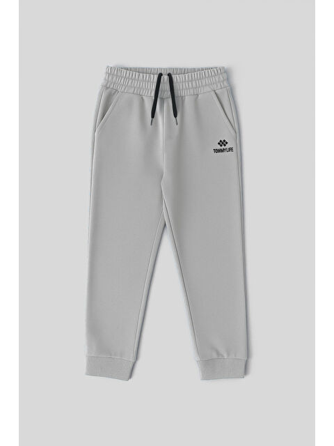 Tommylife Taş Standart Fit Manşetli İnce Erkek Çocuk Eşofman Alt - 11205 - S000441280-25636